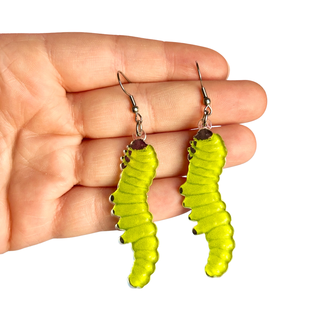 Caterpillar Earrings