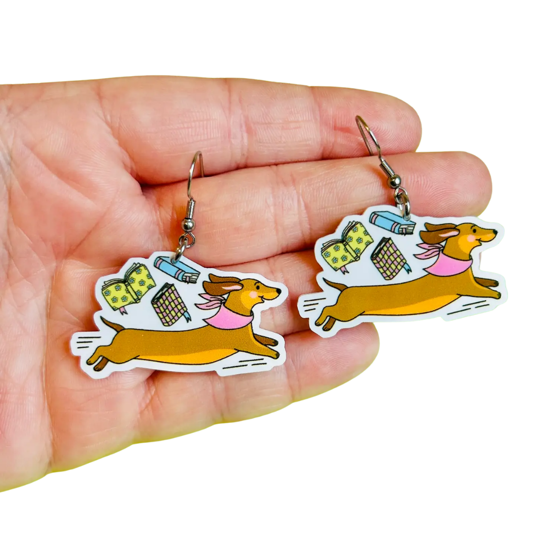 Dachshund Earrings