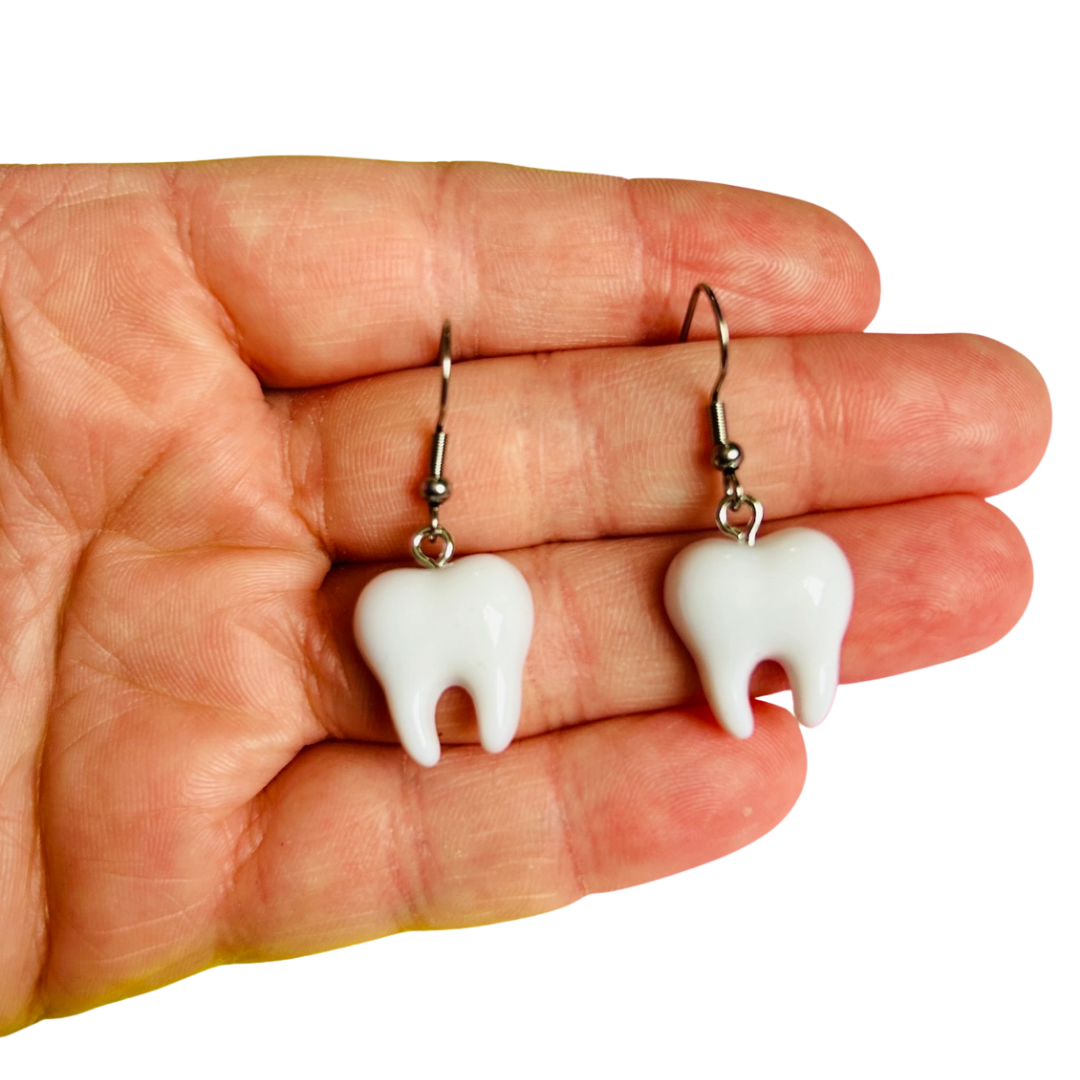 Teeth Earrings