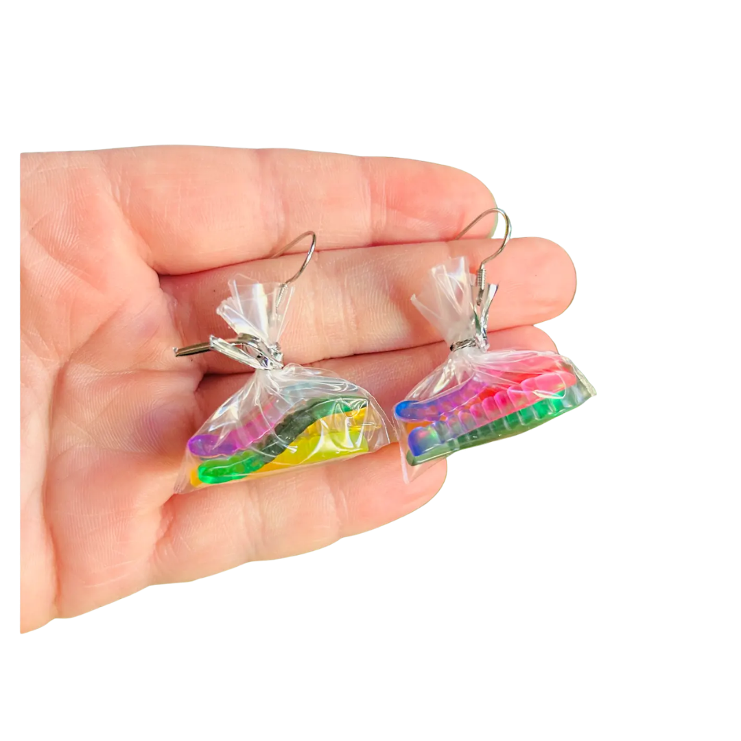 Bag of Worms Earrings