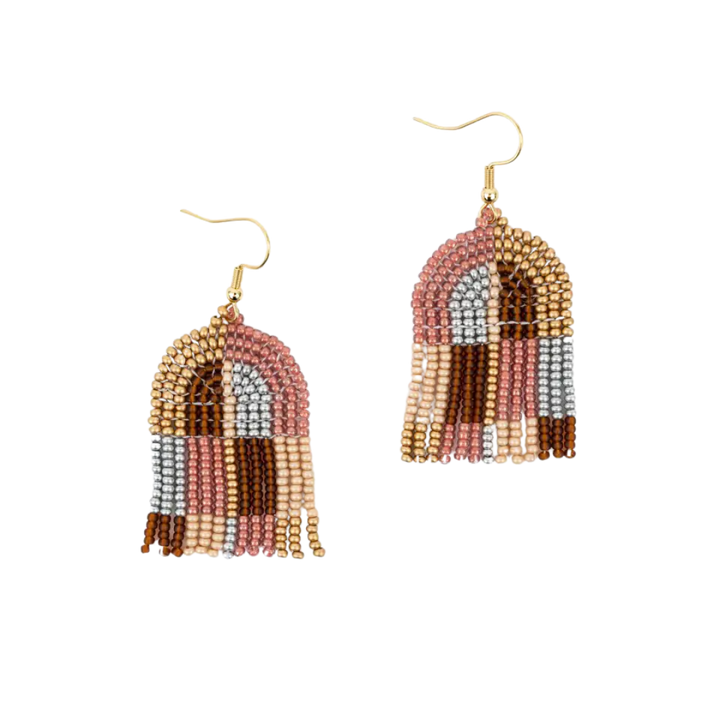 Patchwork Arco Earrings