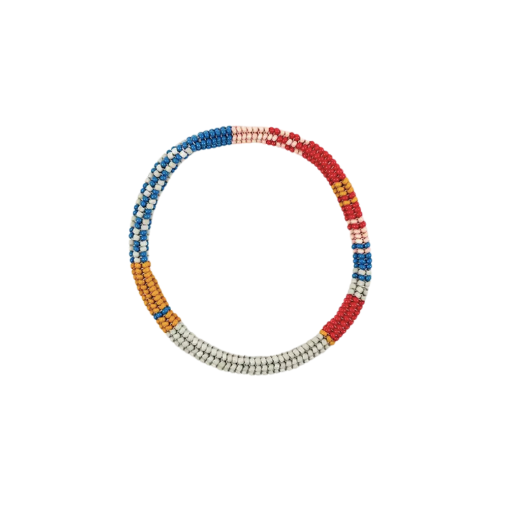 Patchwork Bangle Bracelet