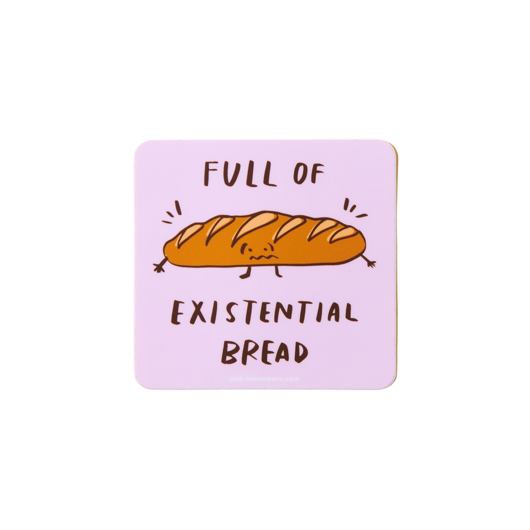 Existential Bread Vinyl Sticker