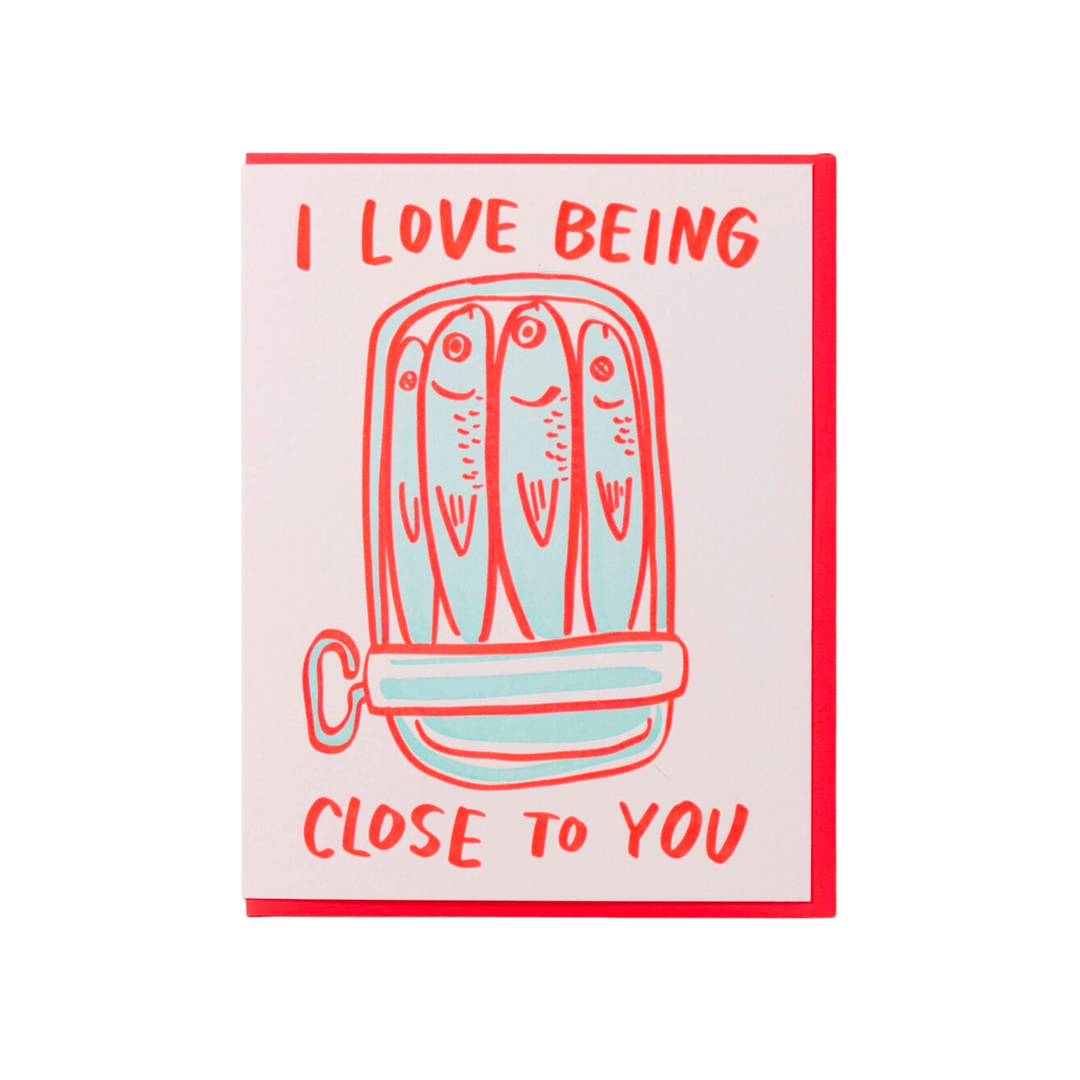 Sardine Love Card