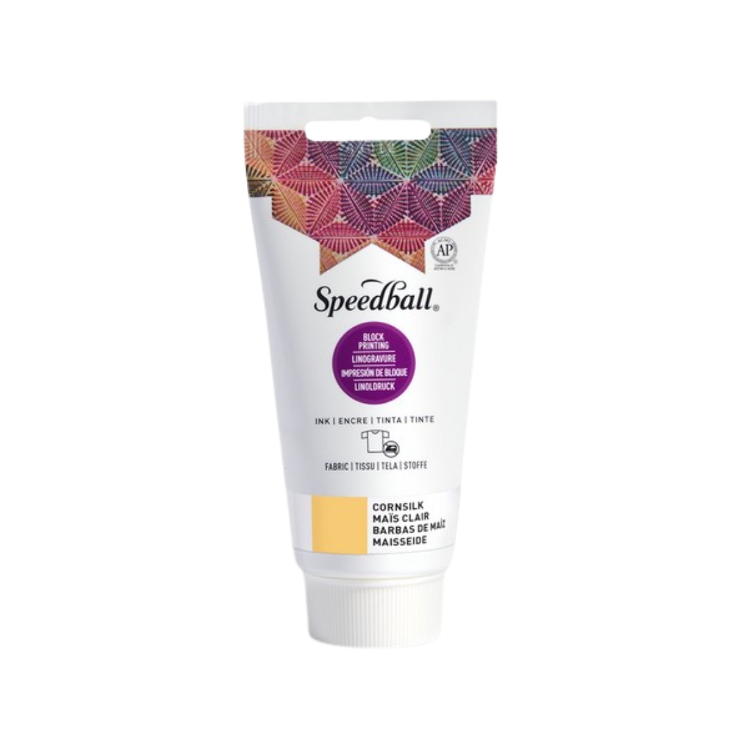 Fabric Block Printing Ink - Cornsilk