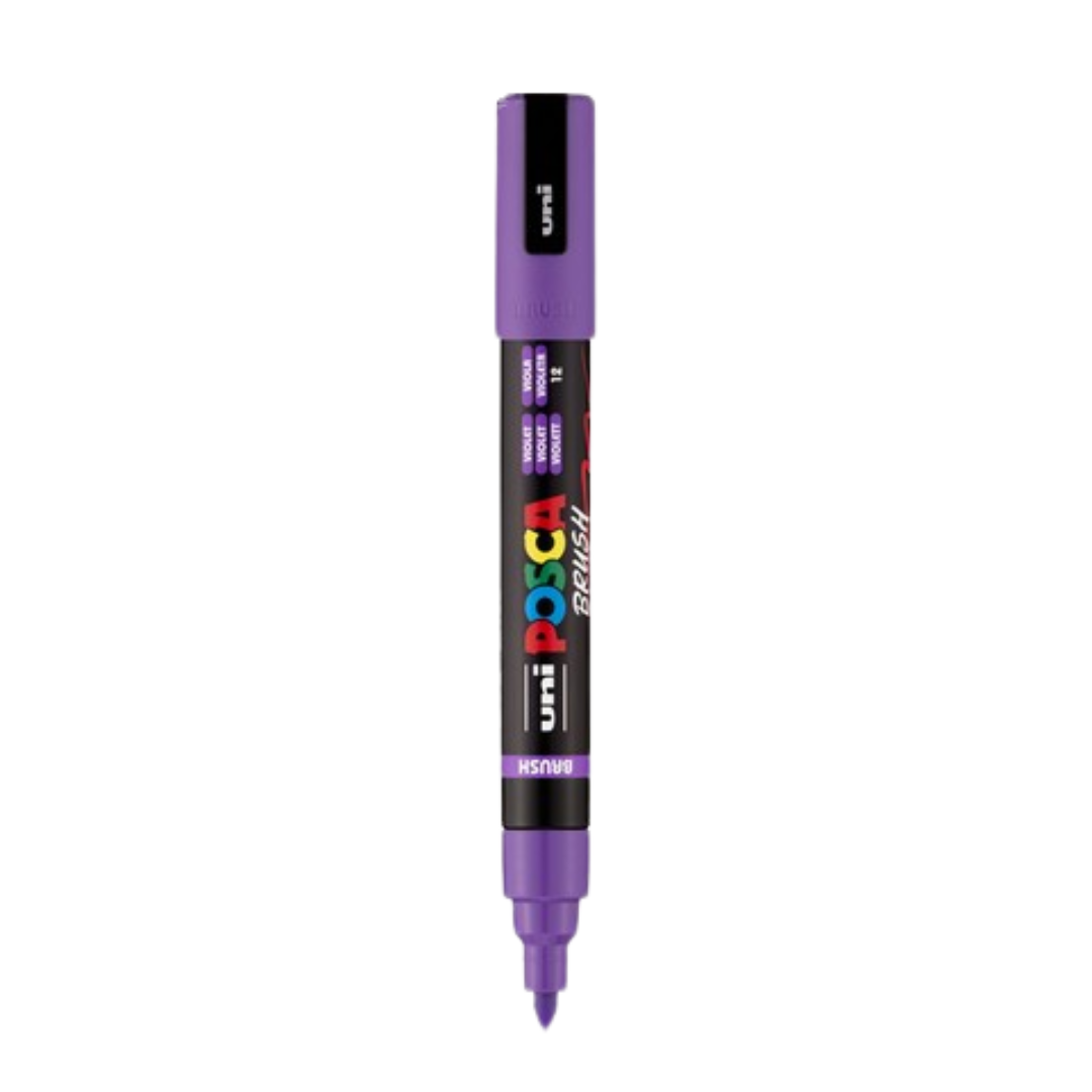 Posca PC-5BR Paint Marker Medium Bullet Tip - Violet