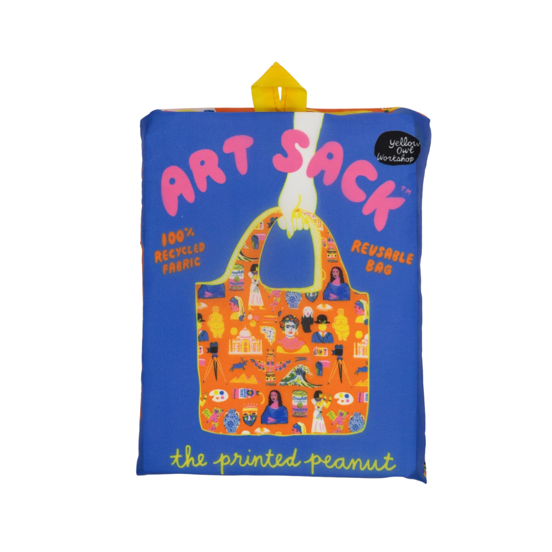 Art History Art Sack® By the Printed Peanut - Reusable Tote