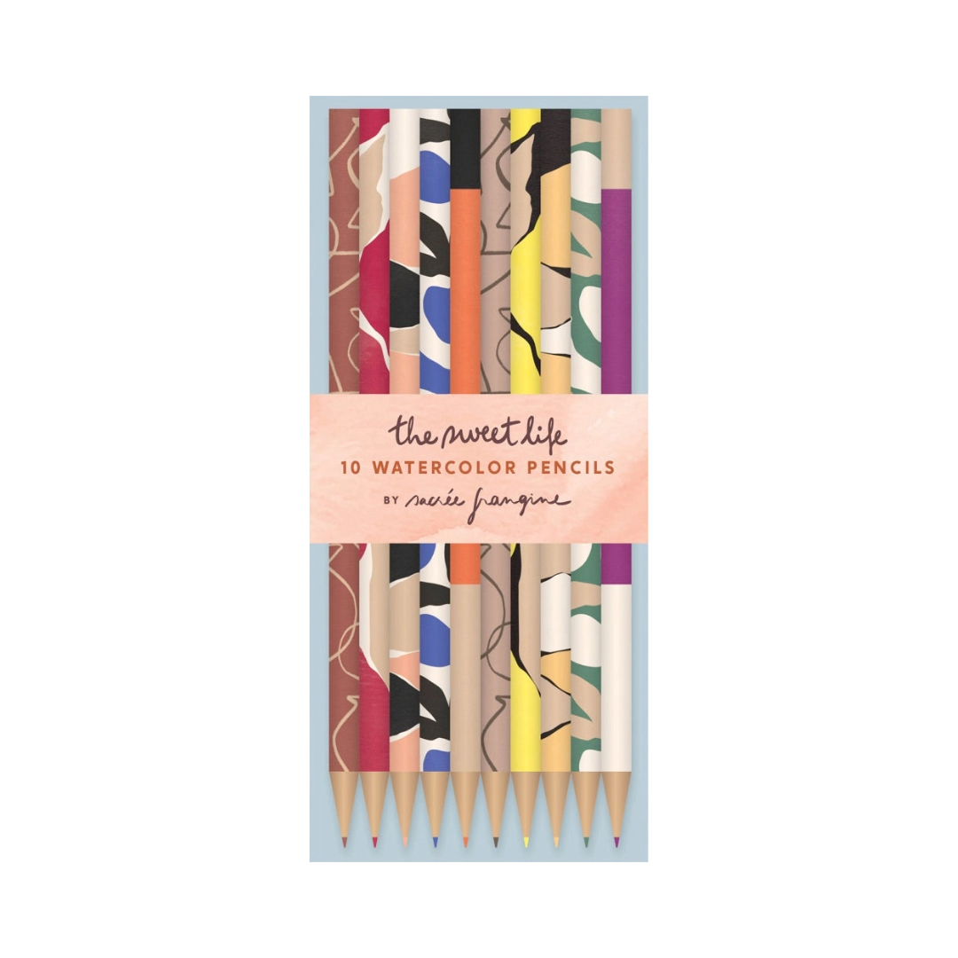 Sweet Life — 10 Watercolor Pencils