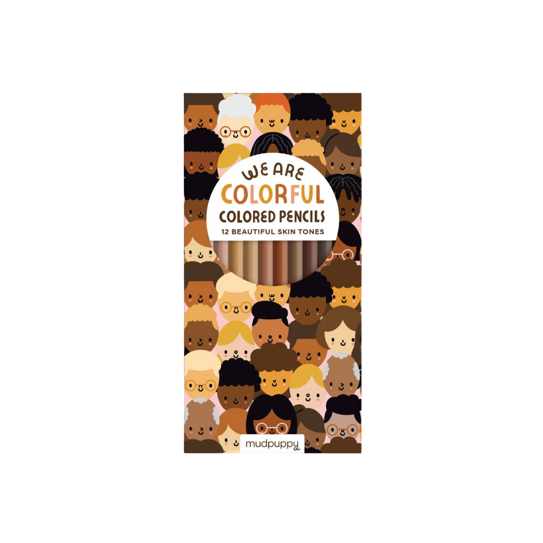 We Are Colorful Skin Tone Colored Pencils