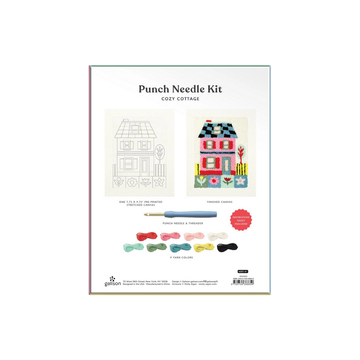 Cozy Cottage Punch Needle Kit