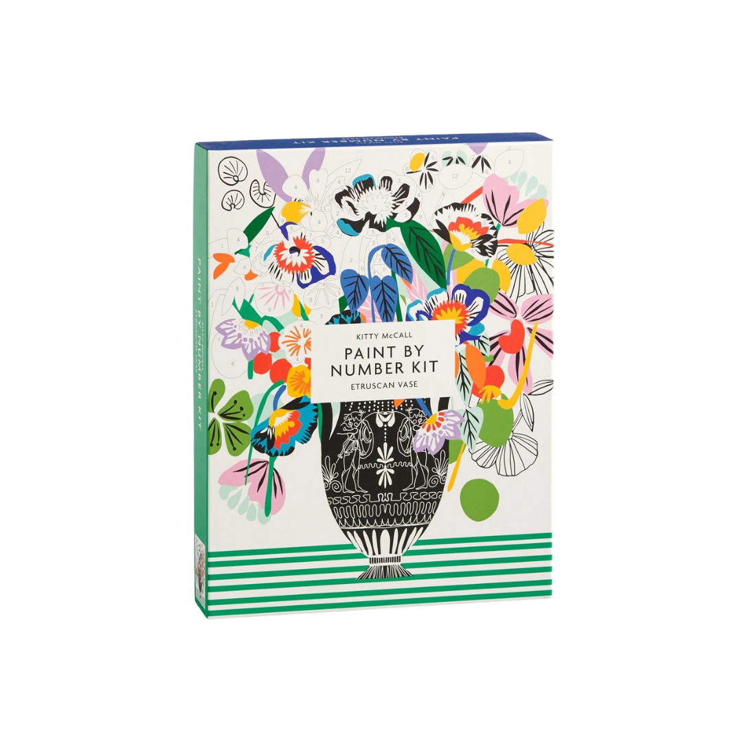 Kitty Mccall Etruscan Vase 9x12" Paint By Number Kit