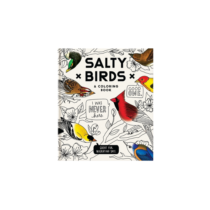 Brass Monkey Salty Birds Coloring Book