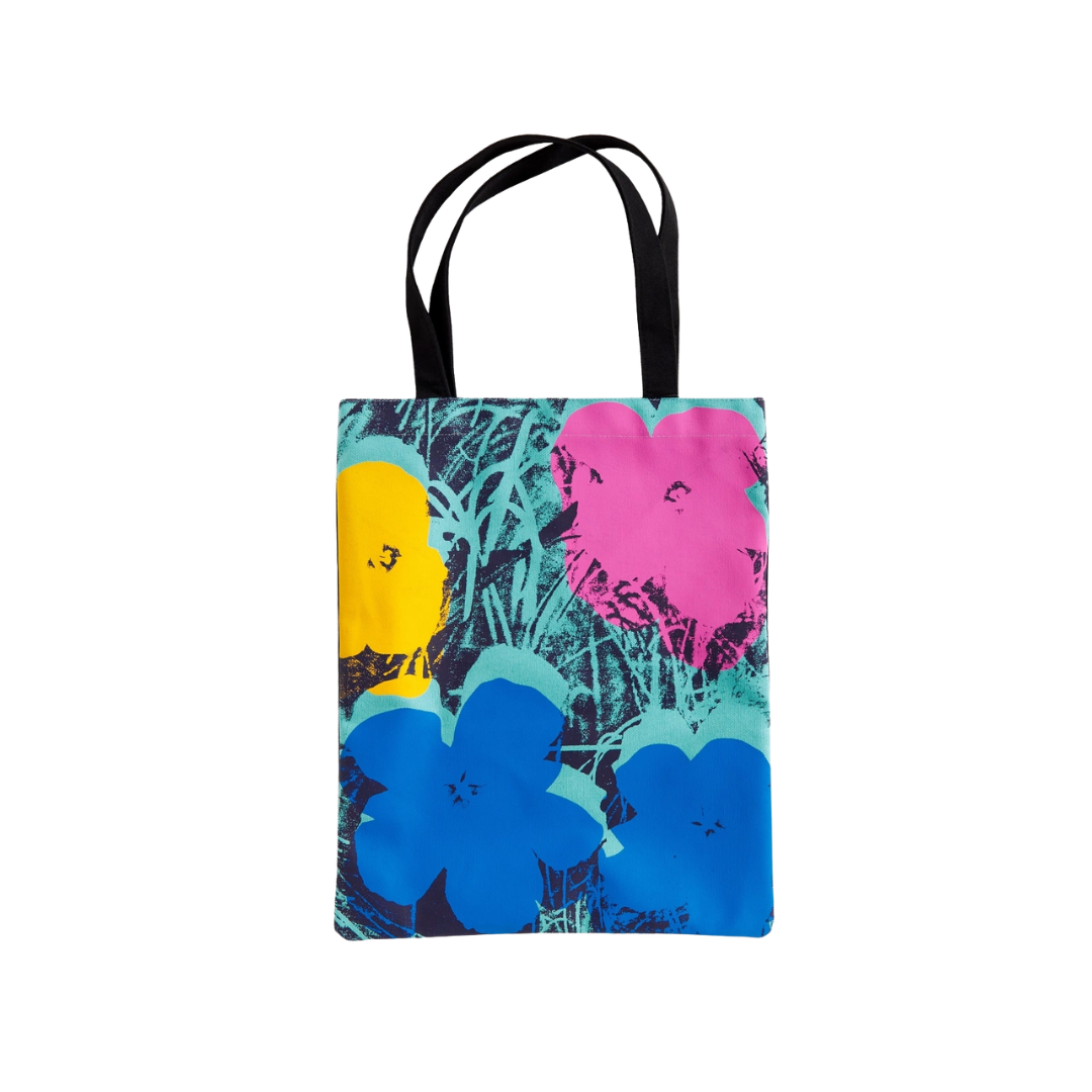 Warhol Flowers Volume 3 Canvas Tote Bag