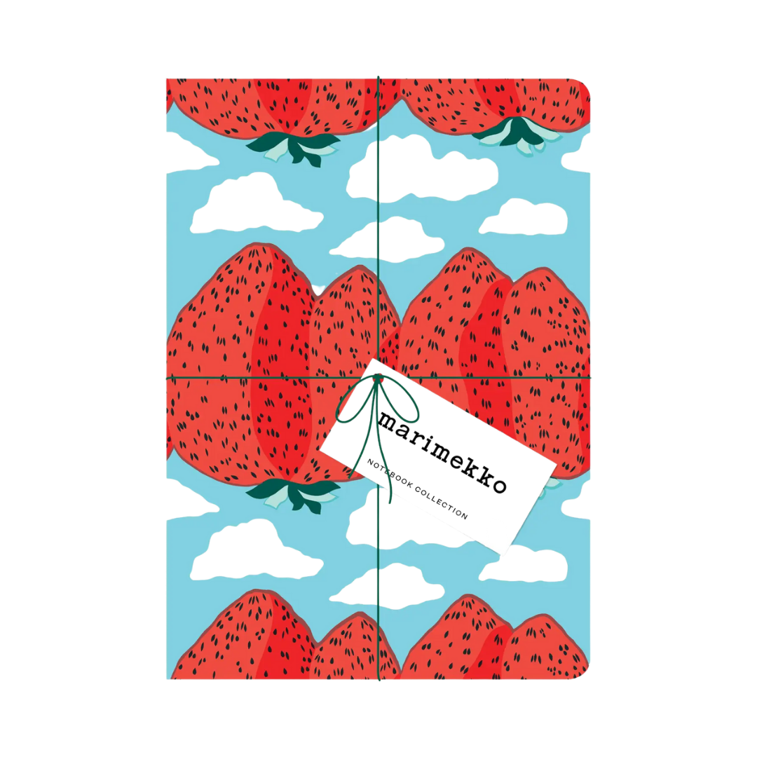 Marimekko Strawberry Notebook Collection