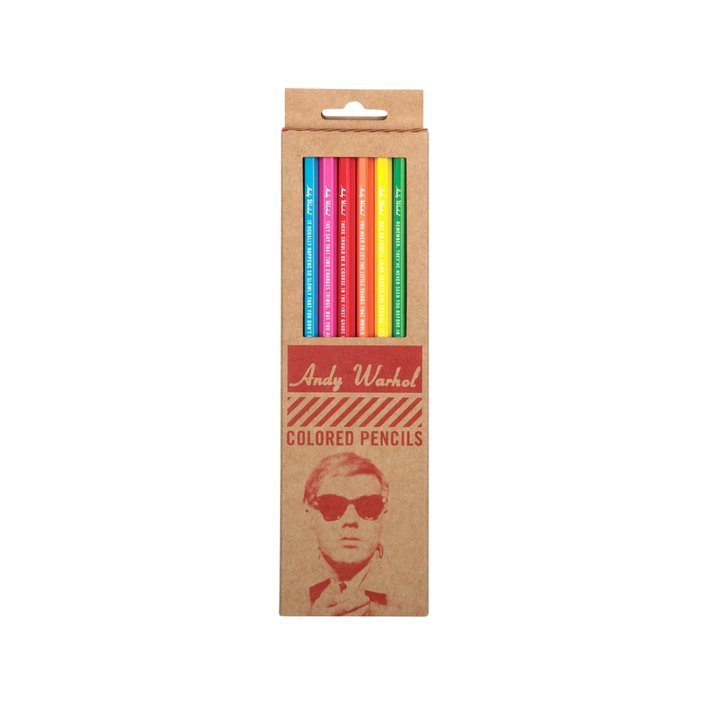 Andy Warhol Colored Pencils