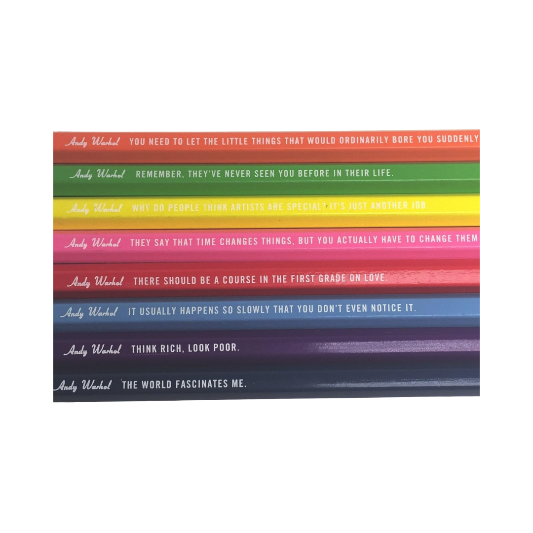 Andy Warhol Colored Pencils