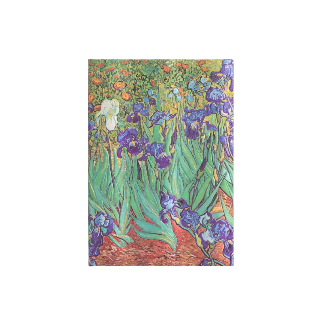 Paperblanks Van Gogh's Irises Hardcover — Midi Unlined