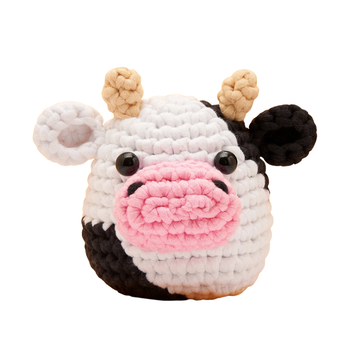 Lavender the Cow Crochet Kit