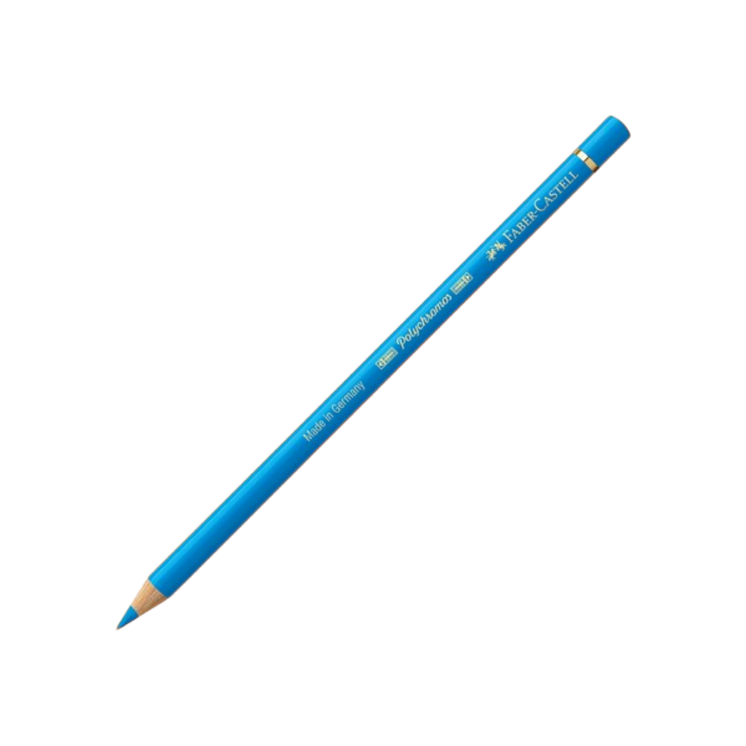Faber-Castell Polychromos Colored Pencil — Middle Phthalo Blue