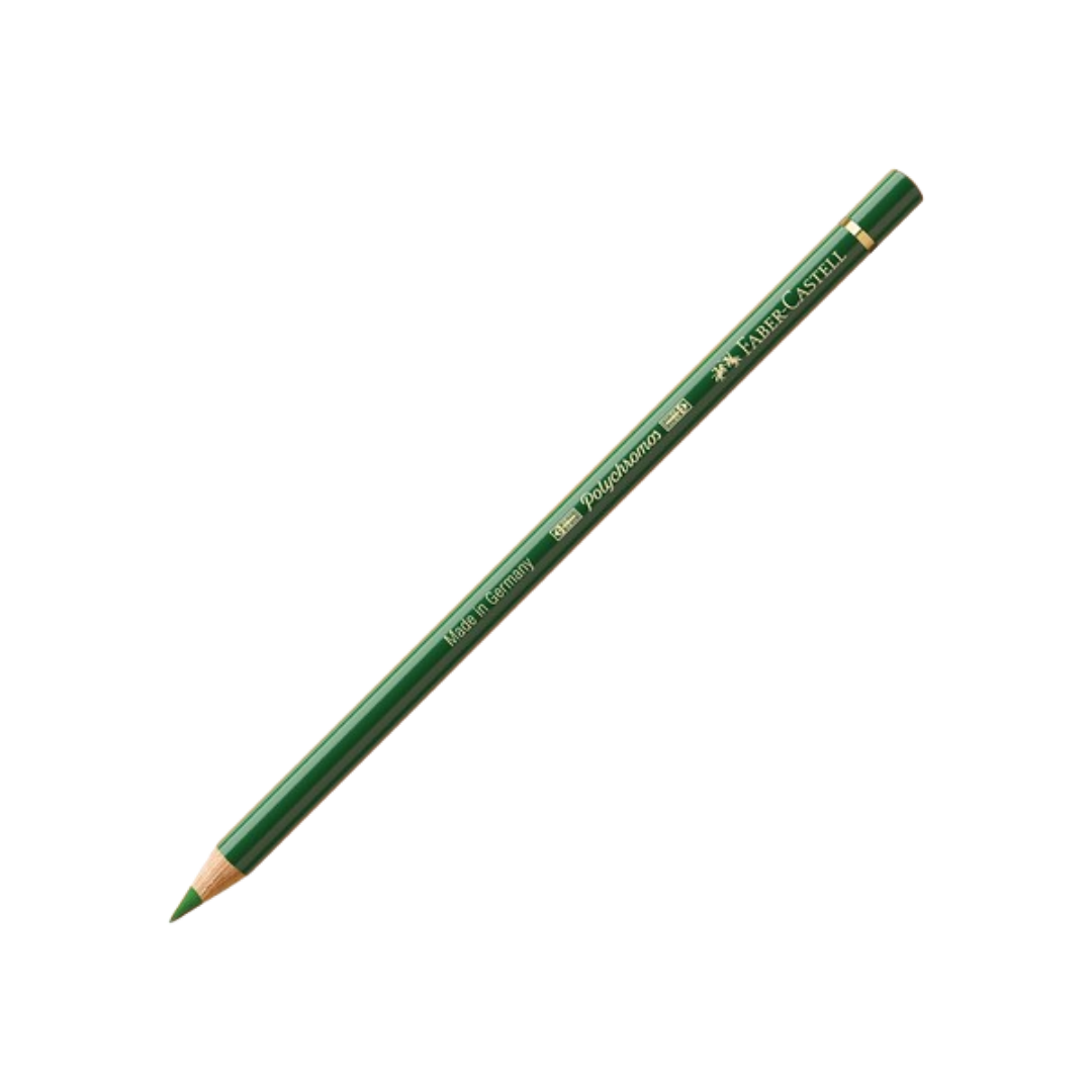 Faber-Castell Polychromos Colored Pencil — Permanent Green Olive