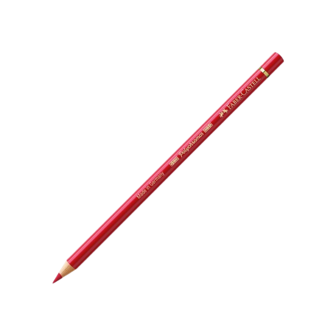 Faber-Castell Polychromos Colored Pencil — Deep Scarlet Red