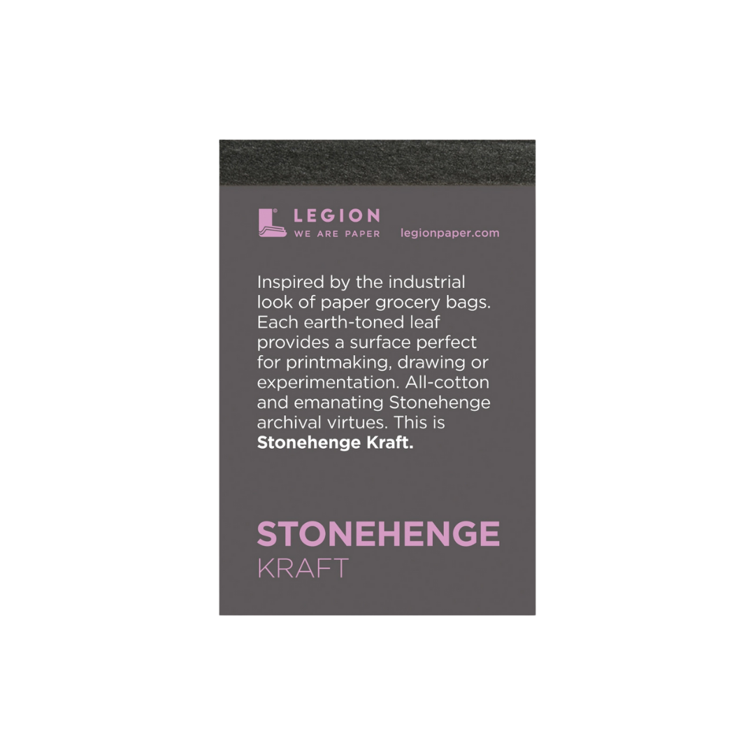 Stonehenge Kraft Artist Pad - Drawing & Mixed Media Paper (2.5"x3.75")