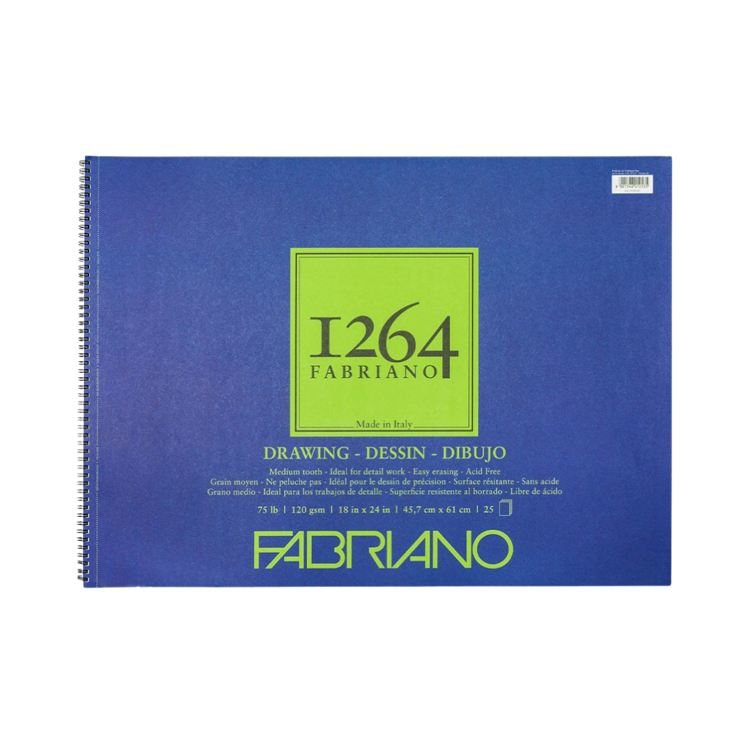 Fabriano 1264 Drawing Pad — 18 × 24 in