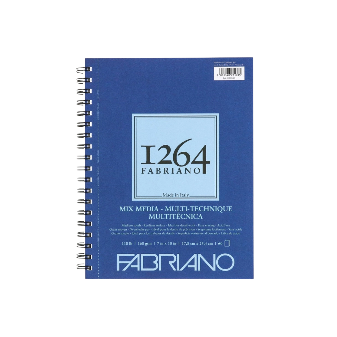 Fabriano 1264 Mixed Media Pad — 7 × 10 in