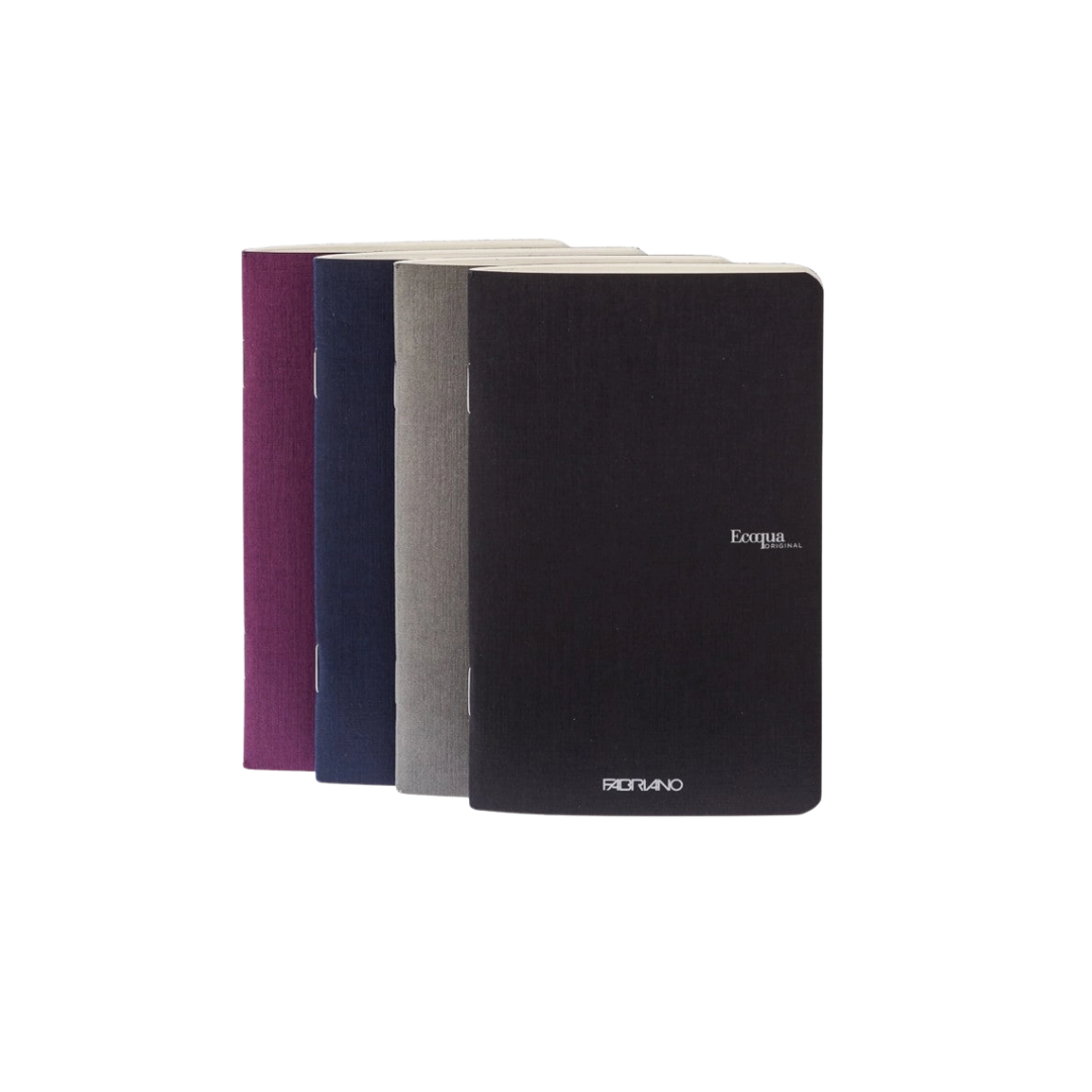 Fabriano Ecoqua Pocket-Sized Notebook — 4-Pack (5.7″ × 3.7″) Winter Set