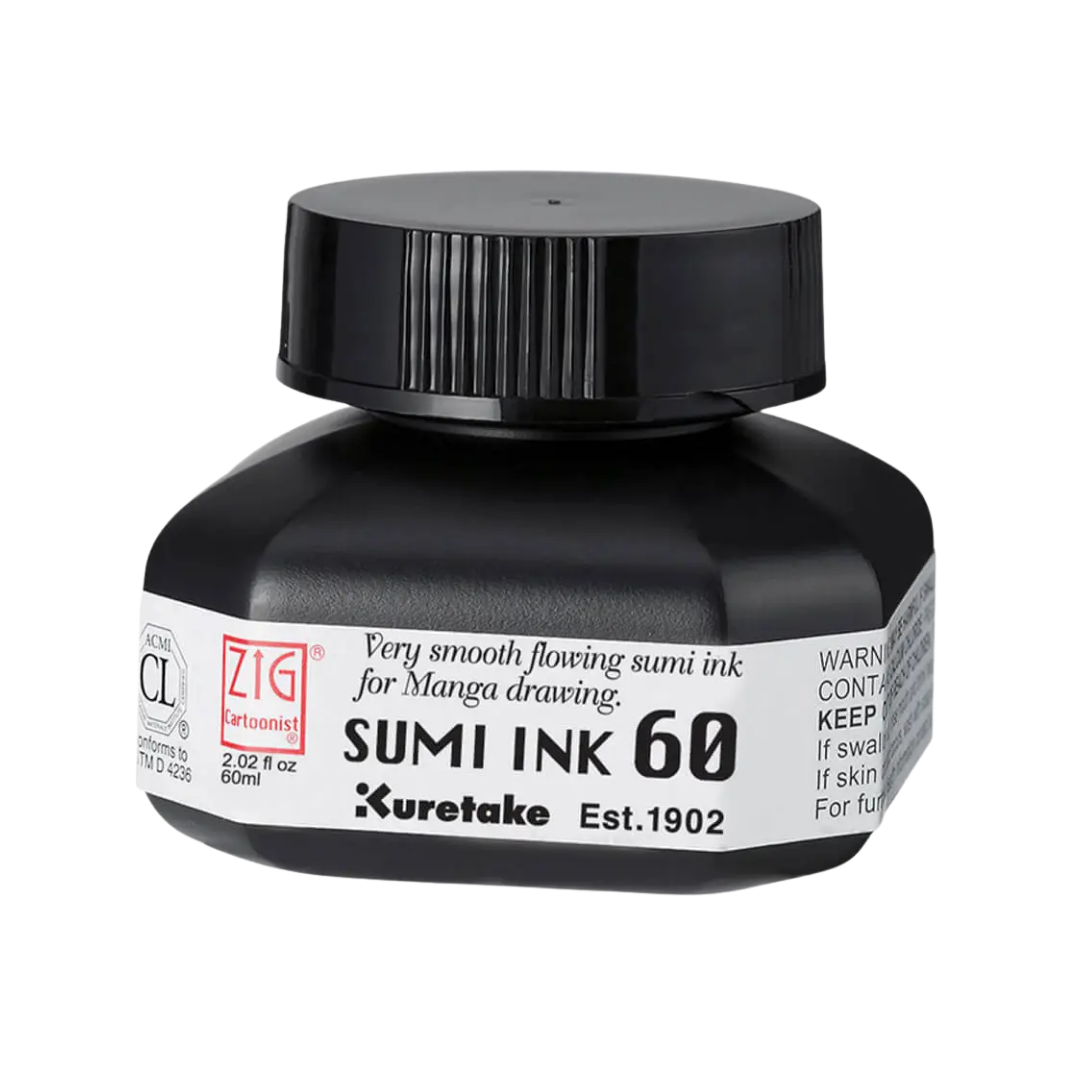 Zig® Cartoonist Sumi Ink — 60 ml / 2 fl. oz.