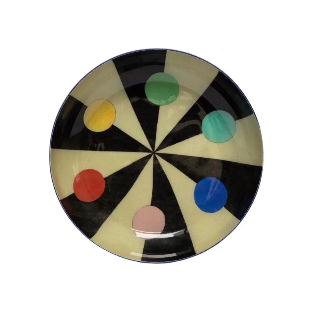 Round Enamel Tray – Benson’s Colour Hexagon