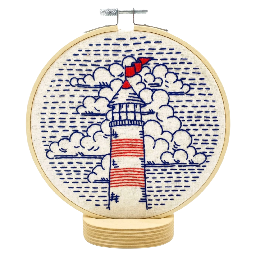 Lighthouse Embroidery Kit