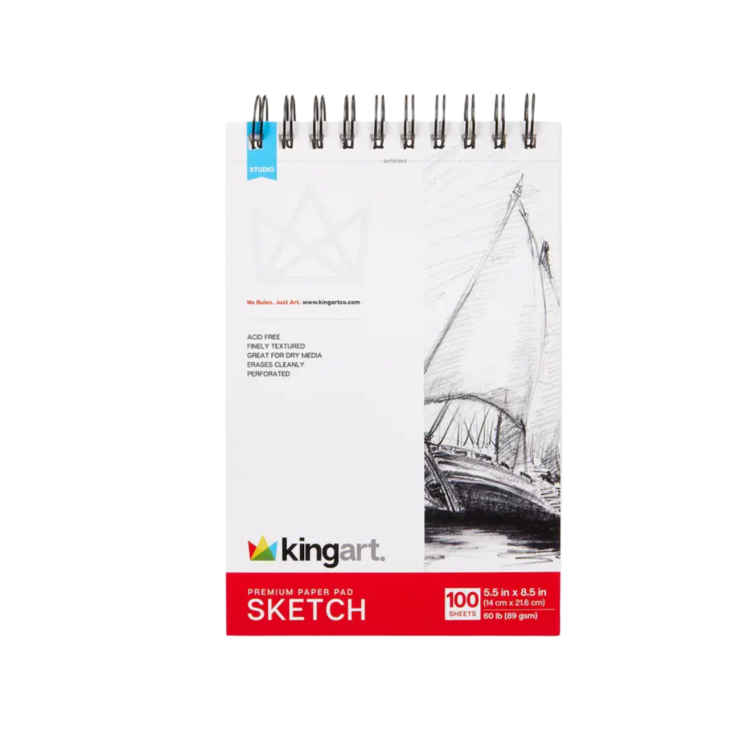 Sketch Paper 5.5” x 8.5” - 100 Sheets