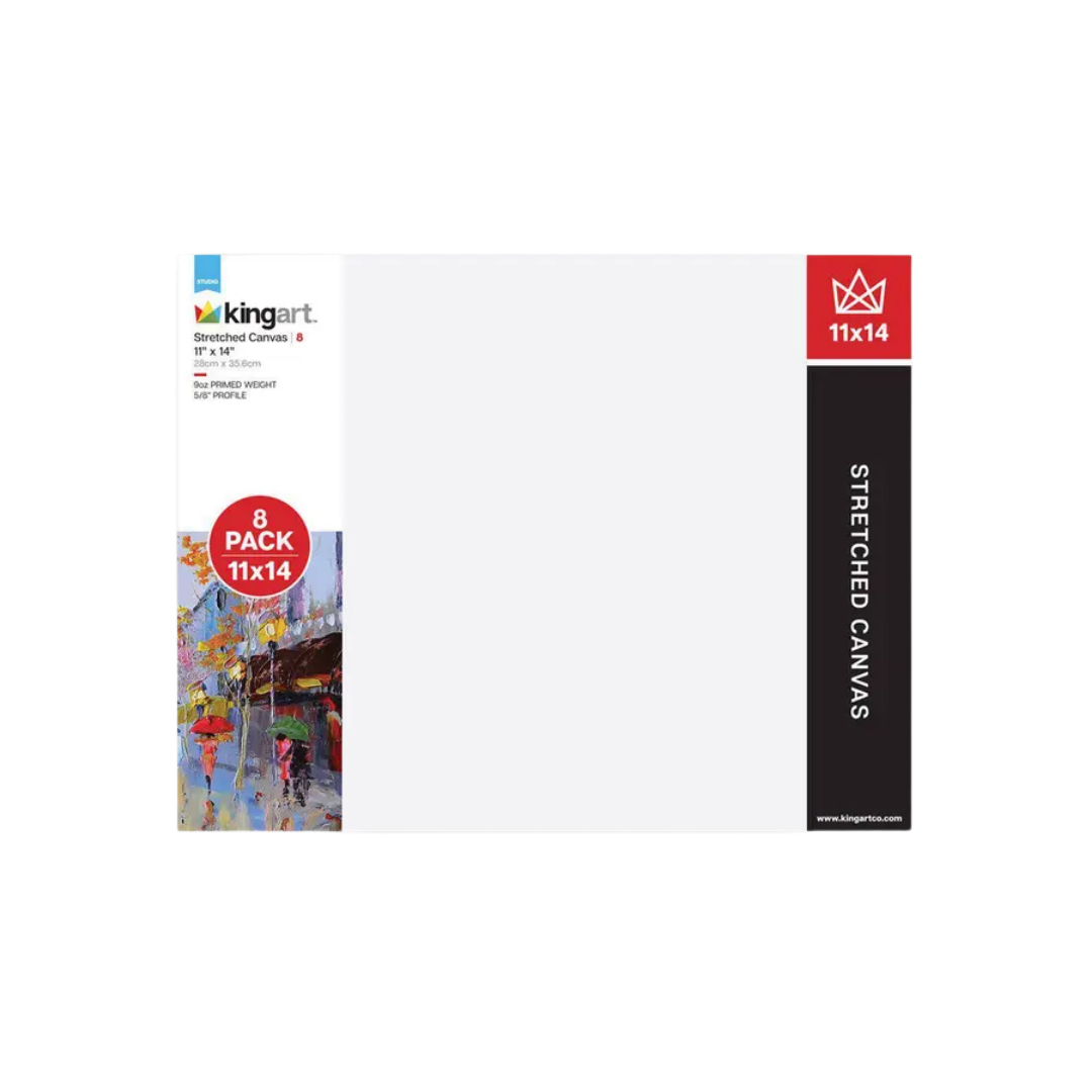 Stretched Canvas 11x14 8 pc