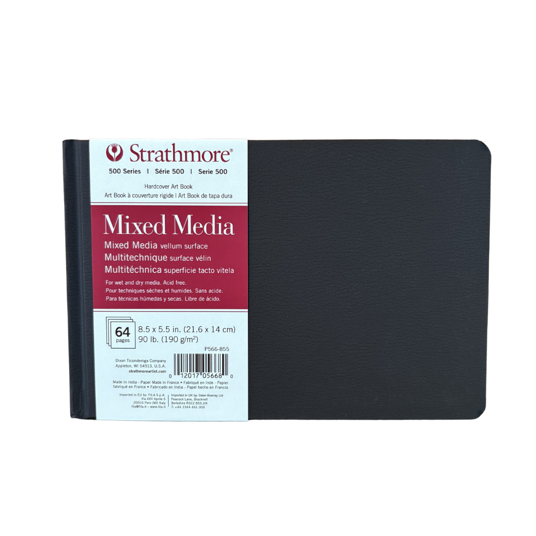 Strathmore BK 500 Series Mixed Media Book — 8.5" × 5.5" (Landscape)