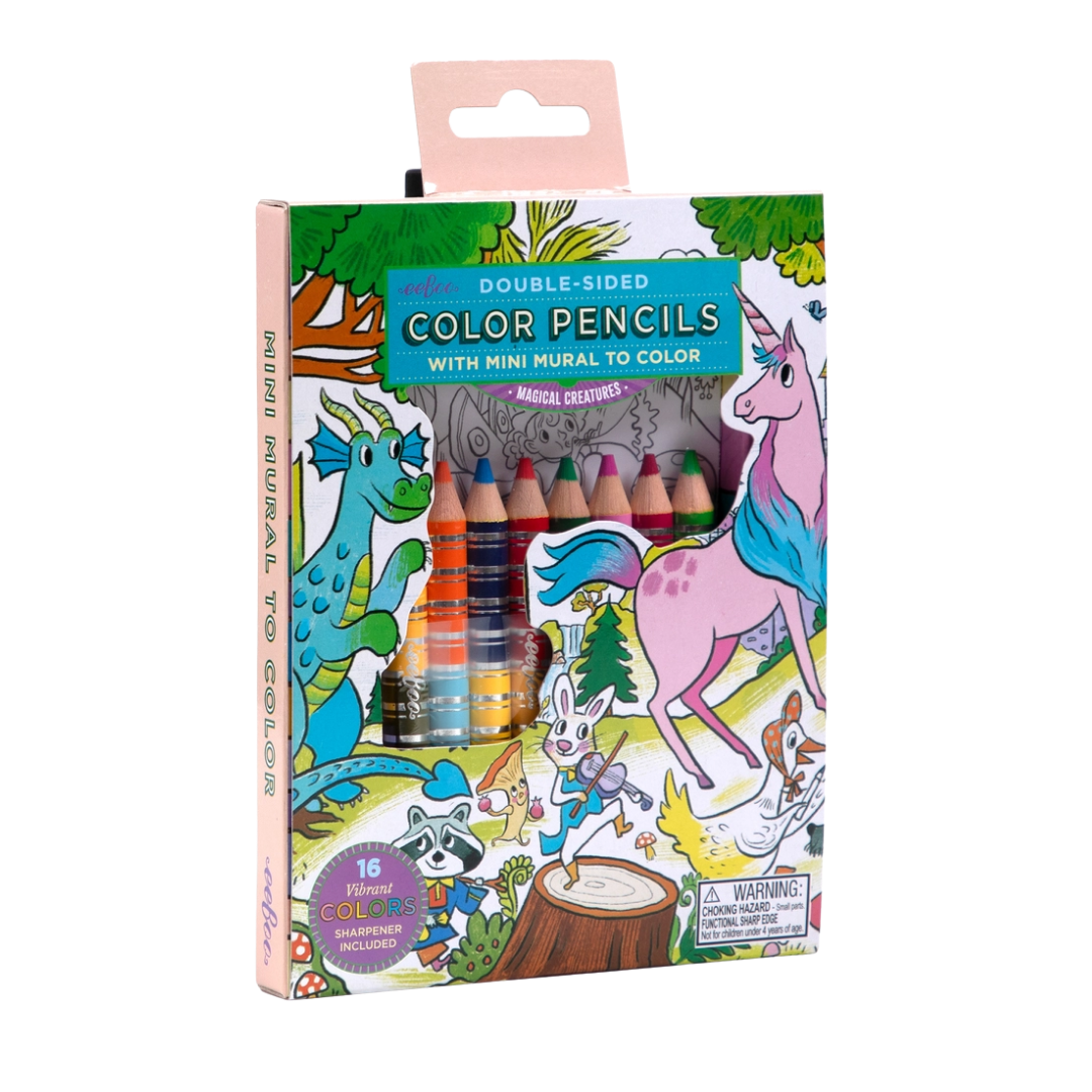 Magical Creatures Biggie Pencils + Mini Mural Bundle