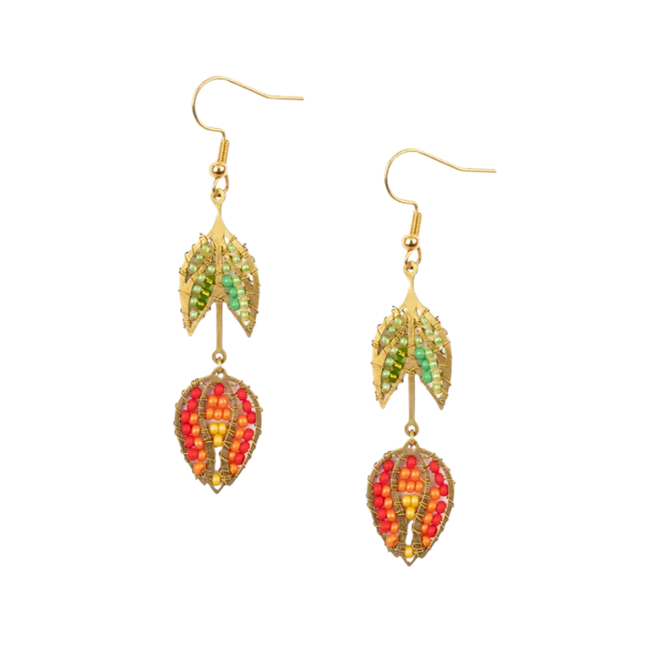 Hanging Tulip Earrings
