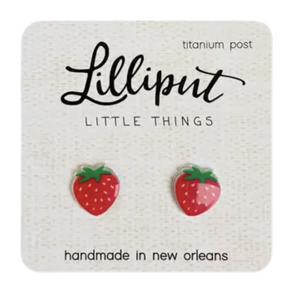 Strawberry Stud Earrings