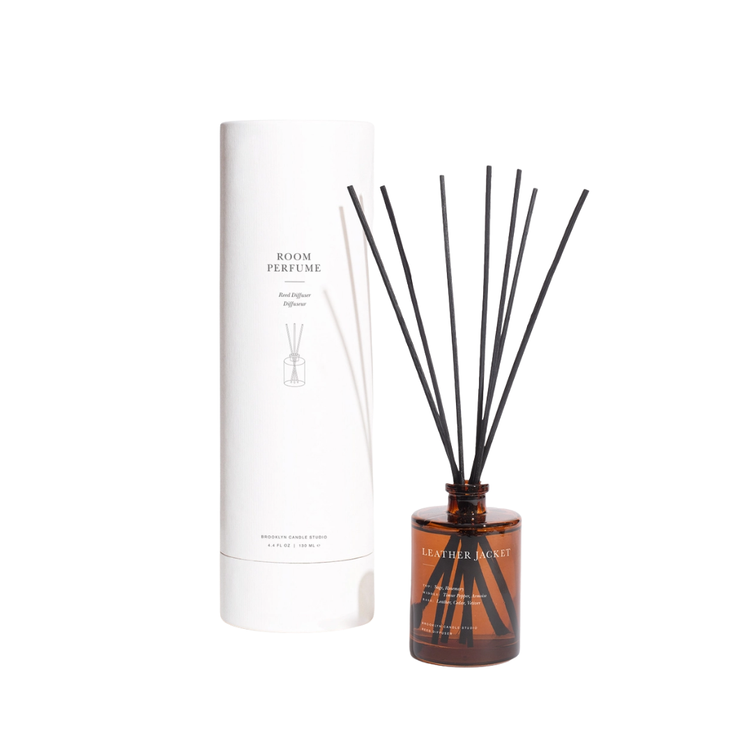Leather Jacket Reed Diffuser