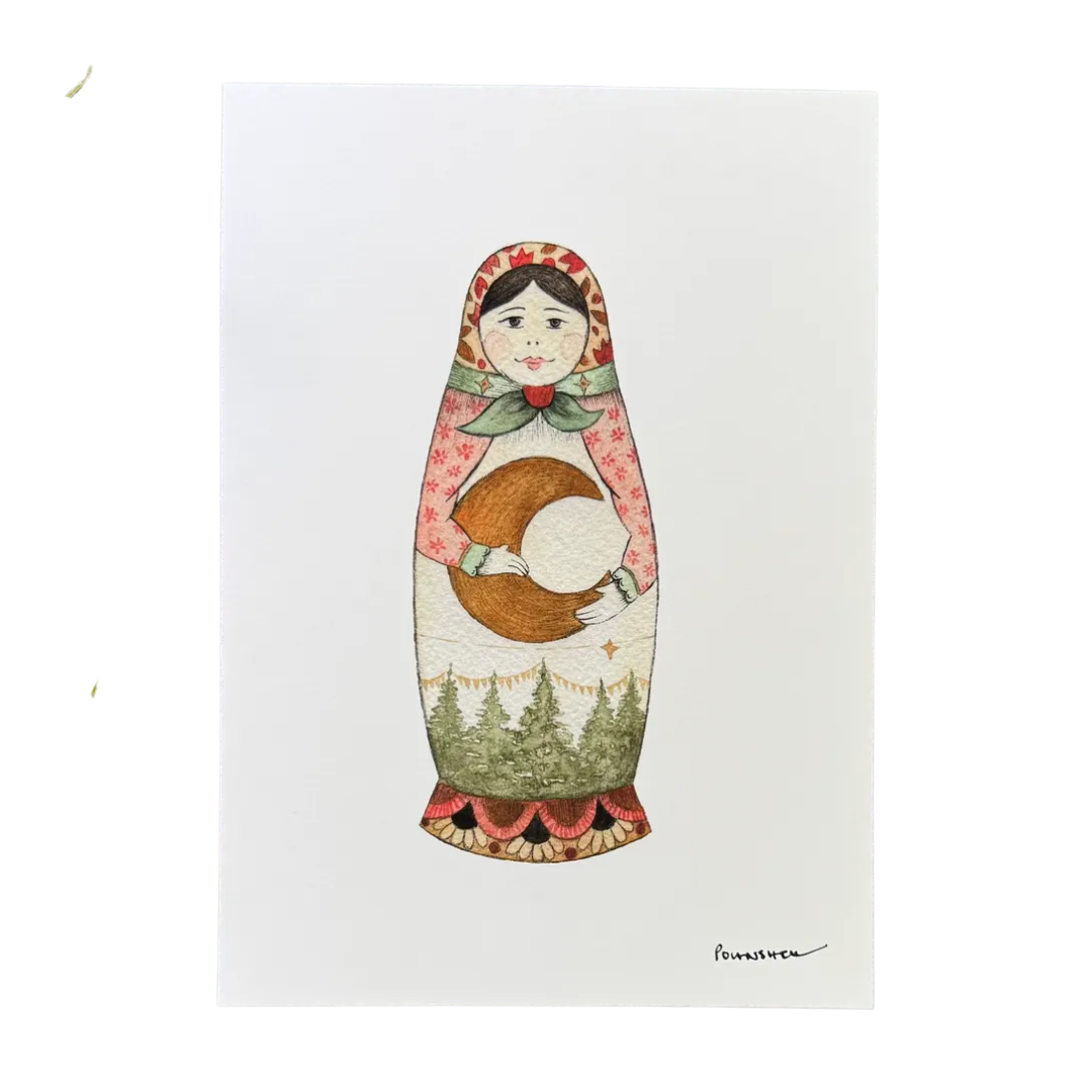 Forest Matron 5" × 7" Art Print