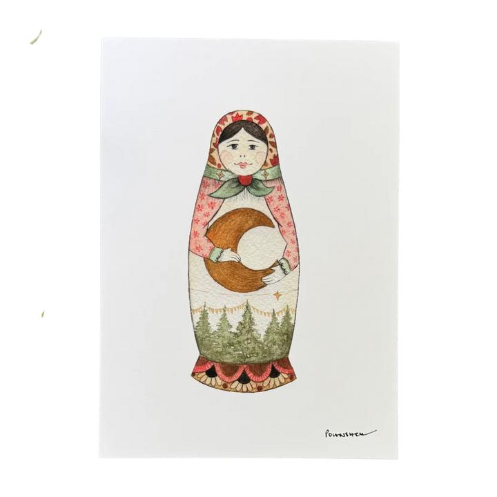 Forest Matron 5" × 7" Art Print