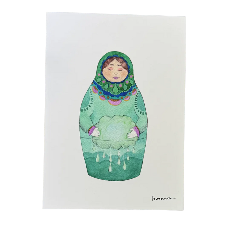 Forest Matron 5" × 7" Art Print