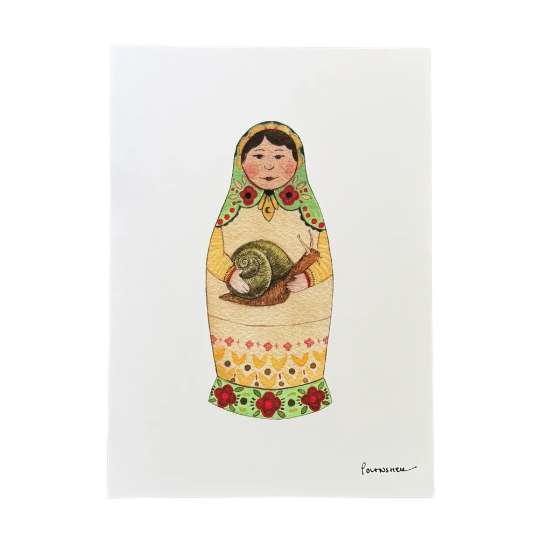 Forest Matron 5" × 7" Art Print