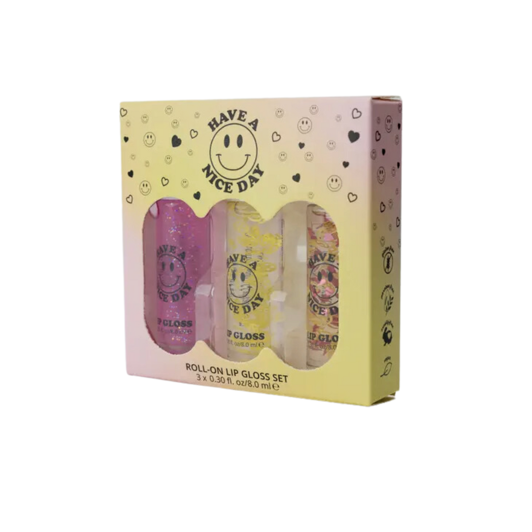 Have A Nice Day Lip Gloss Trio Box Set