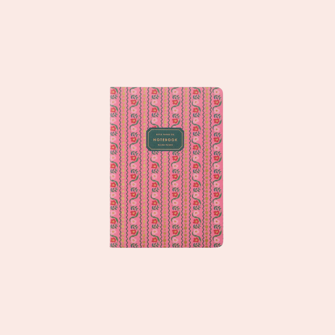 Assorted Set of 3 Dahlia Notebooks