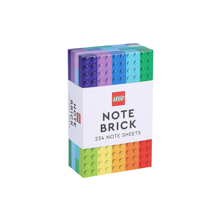 Rainbow Lego Note Brick
