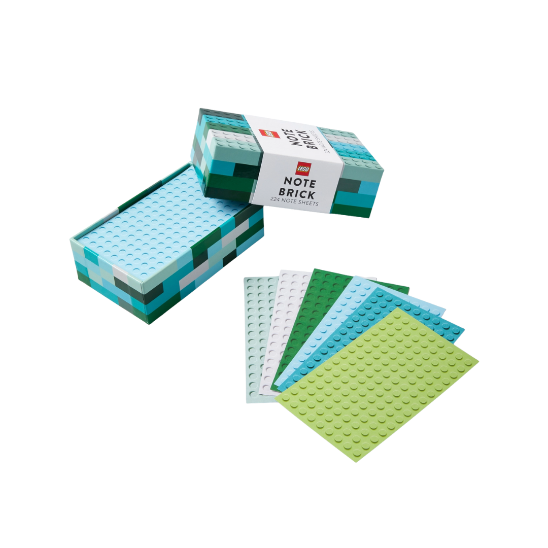 Blue/Green Lego Note Brick