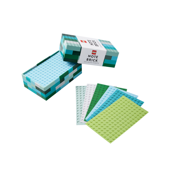 Blue/Green Lego Note Brick