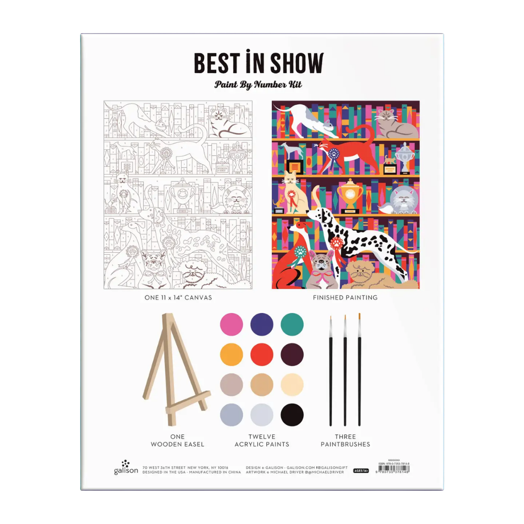 Best in Show Paint By Number Kit (11 X 14)