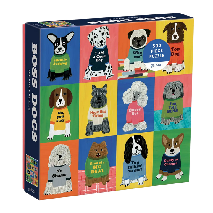 Boss Dogs 500 Piece Puzzle